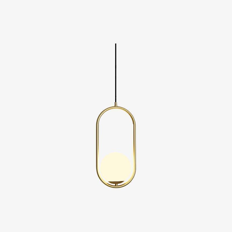 Mila Brass Pendant Swag Light-DWHOME