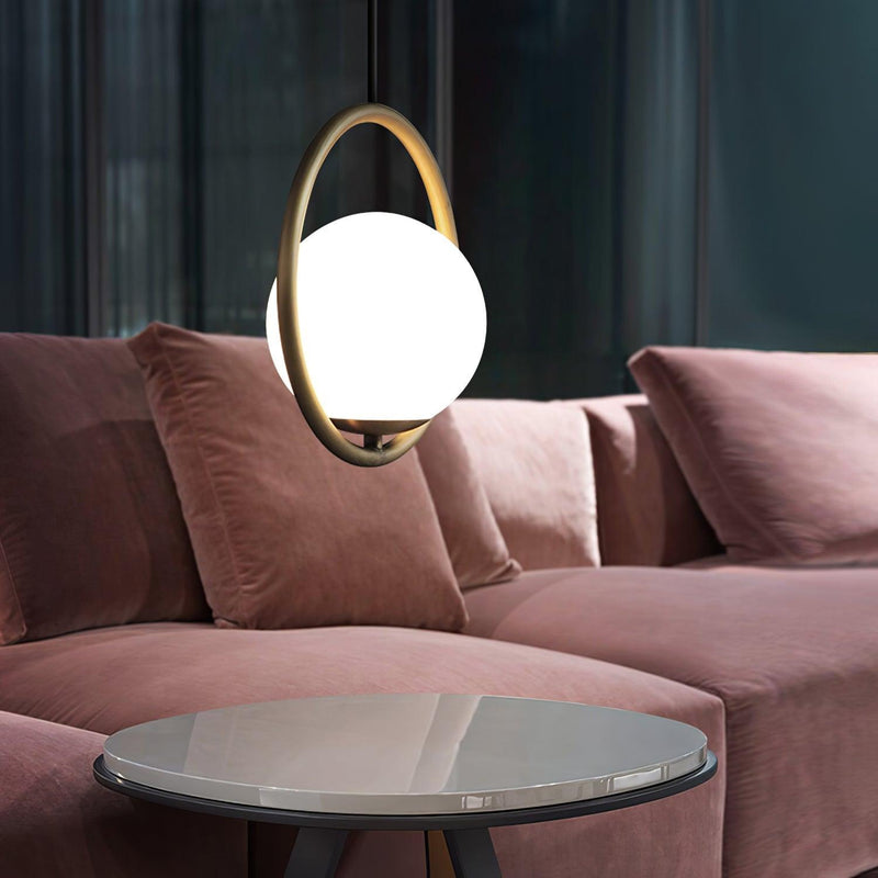 Mila Brass Pendant Swag Light-DWHOME