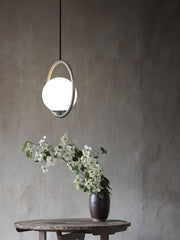 Mila Brass Pendant Swag Light-DWHOME
