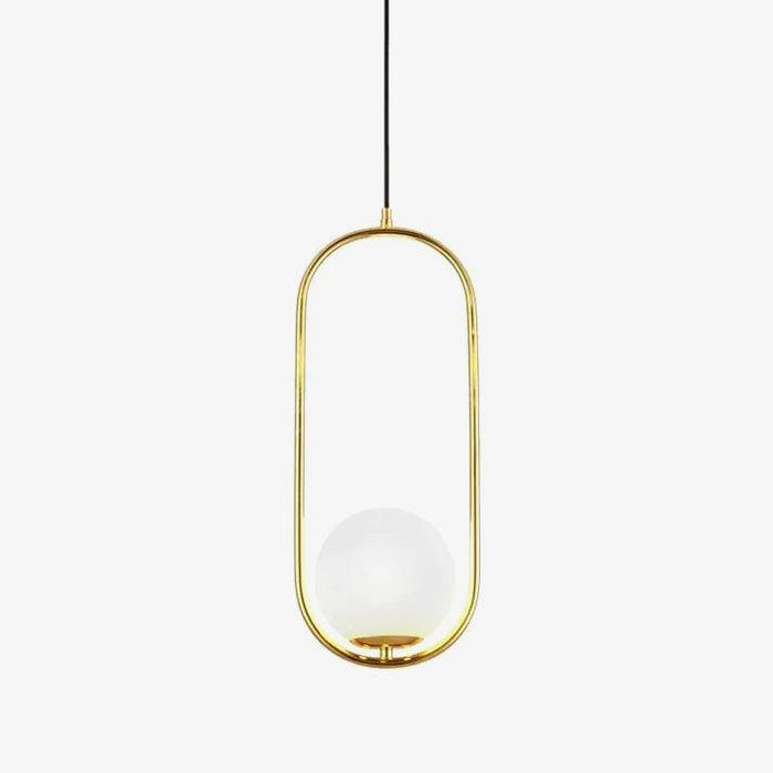 Mila Brass Pendant Light.