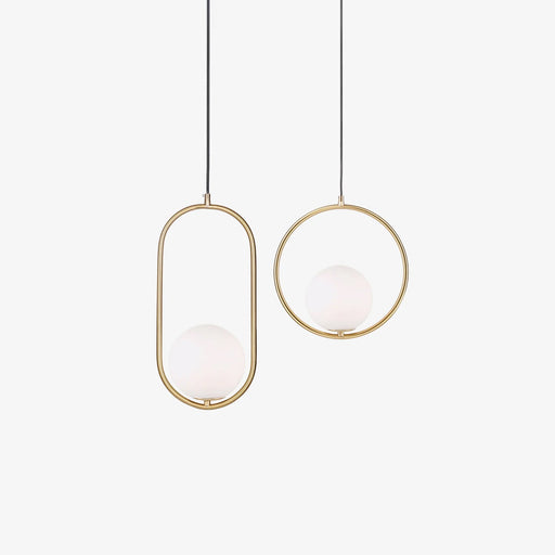 Mila Brass Pendant Light.