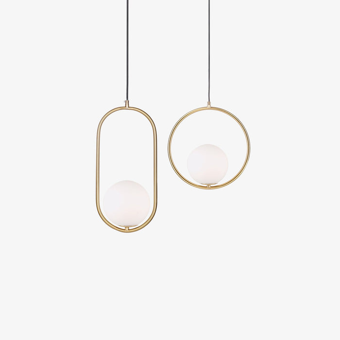 Mila Brass Pendant Light