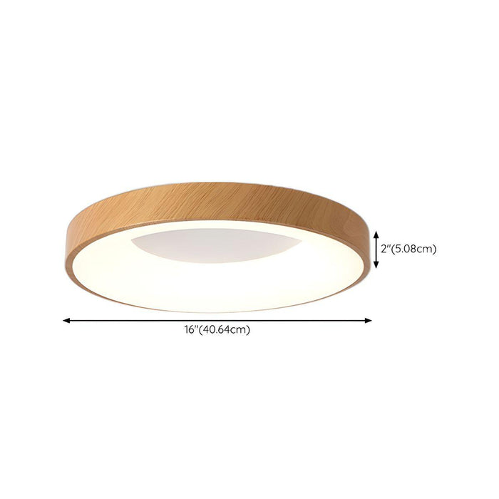 Mila Round Flush Mount Ceiling Lamp-DWHOME