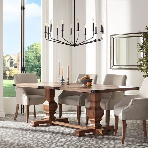 Milanese Chandelier-DWHOME