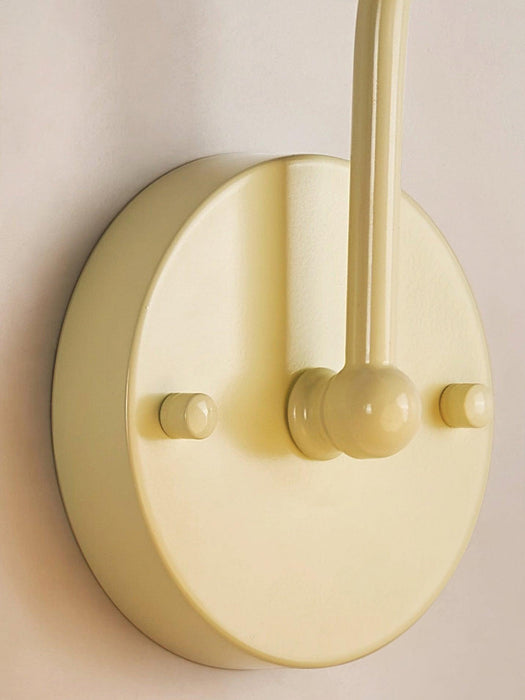Milk White Floral Wall Lamp-DWHOME