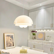 Milk White Layer Pendant Lamp-DWHOME