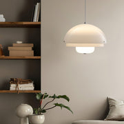 Milk White Layer Pendant Lamp-DWHOME