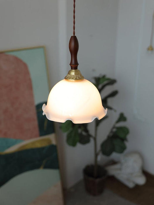 Milky Flower Pendant Light.