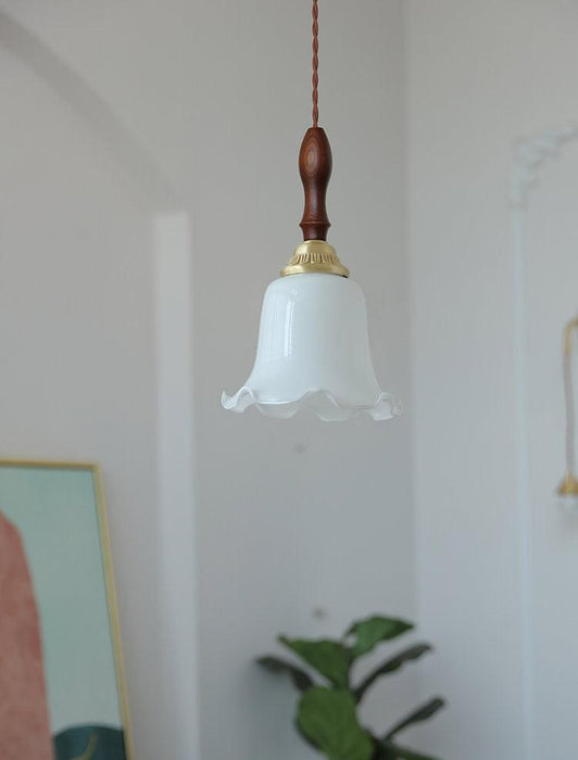 Milky Flower Pendant Light.