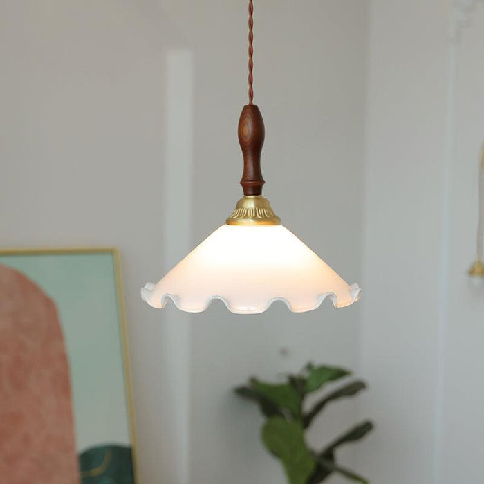 Milky Flower Pendant Light - DWHOME