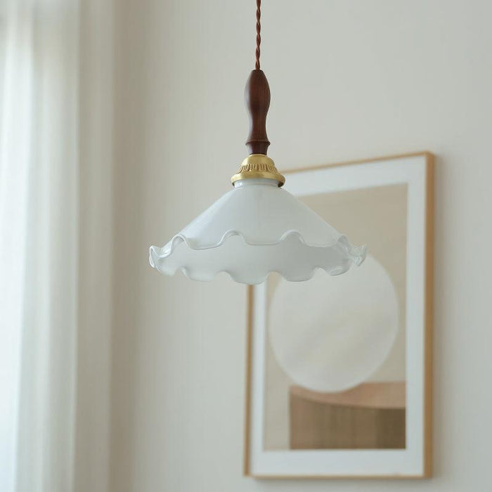 Milky Flower Pendant Light.