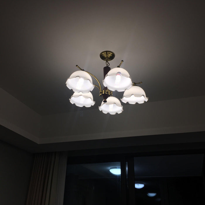 Milky Flower Chandelier - DWHOME