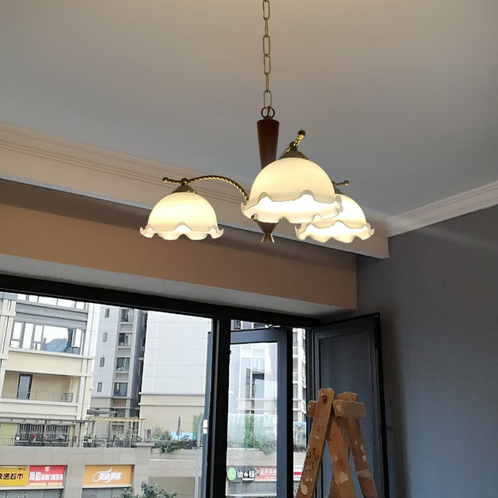 Milky Flower Chandelier - DWHOME