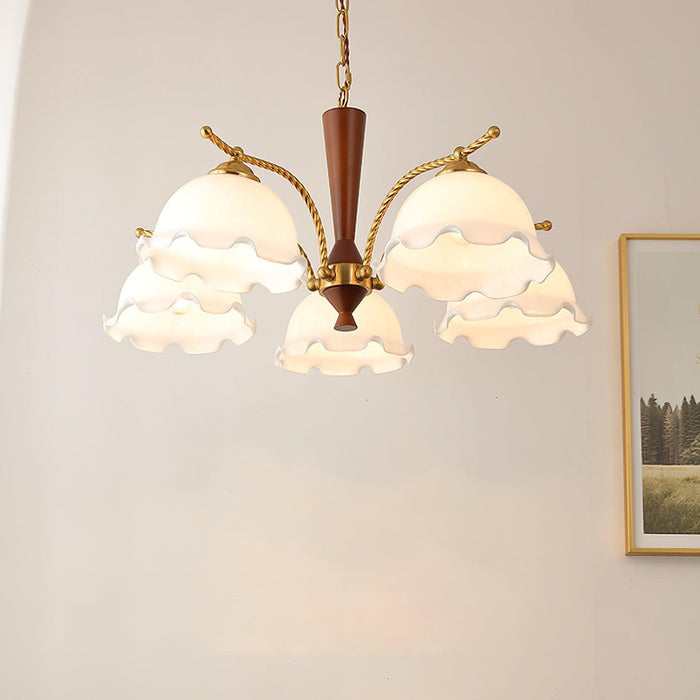 Milky Flower Chandelier - DWHOME