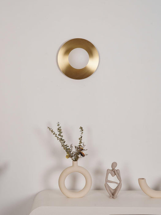 Round Glass Art Wall Lamp-DWHOME
