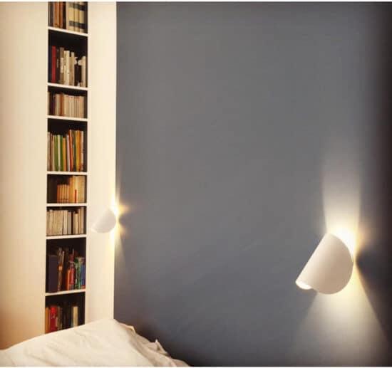 Oysteu Modern Minimalist Shell Wall Lamp.