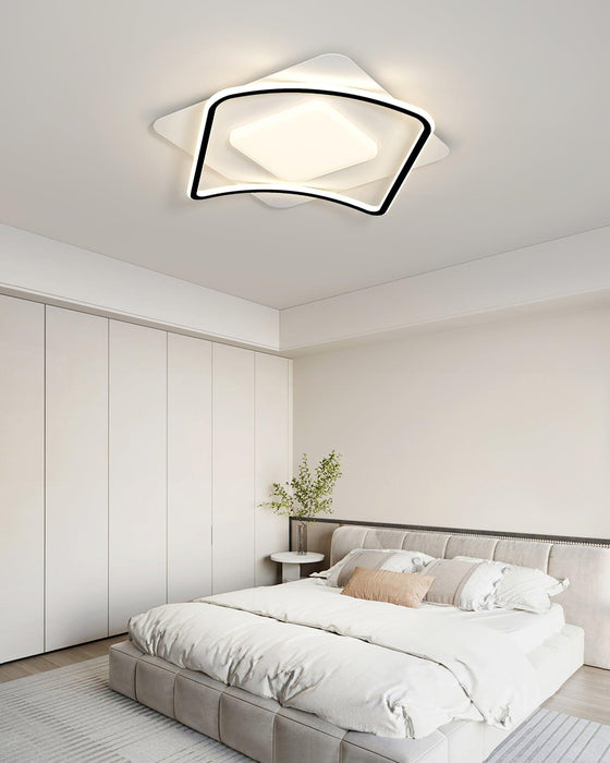 Minimalist Geometry LED Ceiling Light.