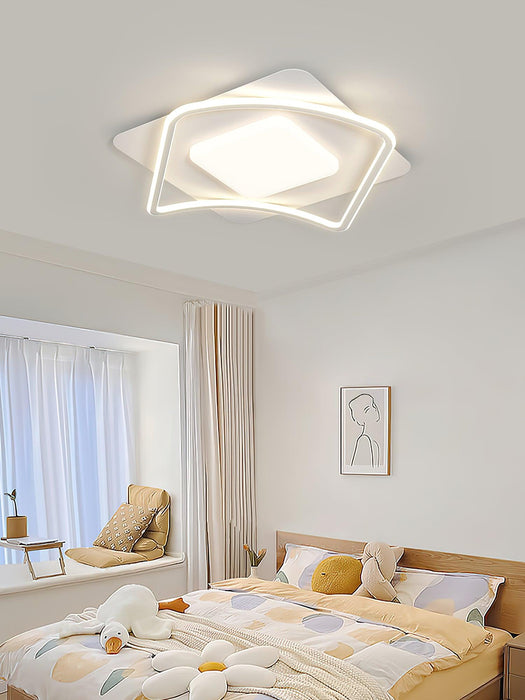 Minimalist Geometry LED Ceiling Light.