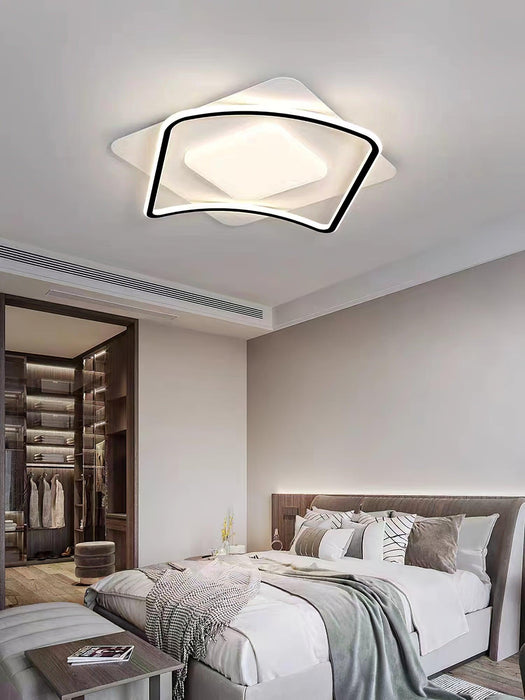 Minimalist Geometry LED Ceiling Light.