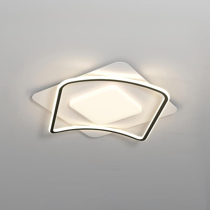 Minimalist Geometry LED Ceiling Light.