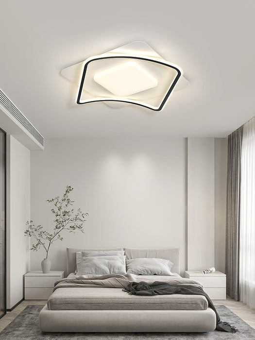 Minimalist Geometry LED Ceiling Light.