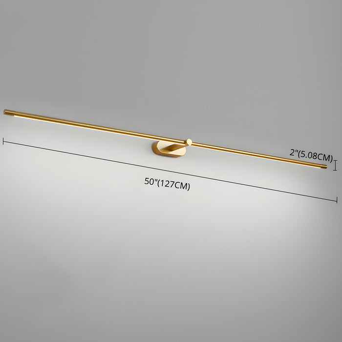 Minimalist Linear Wall Lamp.