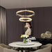 Minimalistic Crystal Quartz LED Chandelier-DWHOME