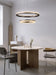 Minimalistic Crystal Quartz LED Chandelier-DWHOME