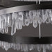 Minimalistic Crystal Quartz LED Chandelier-DWHOME