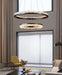 Minimalistic Crystal Quartz LED Chandelier-DWHOME
