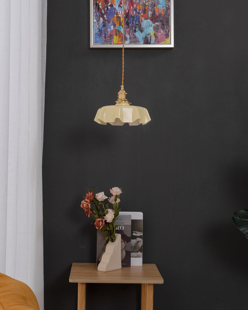 French Flower Pendant Swag Light-DWHOME
