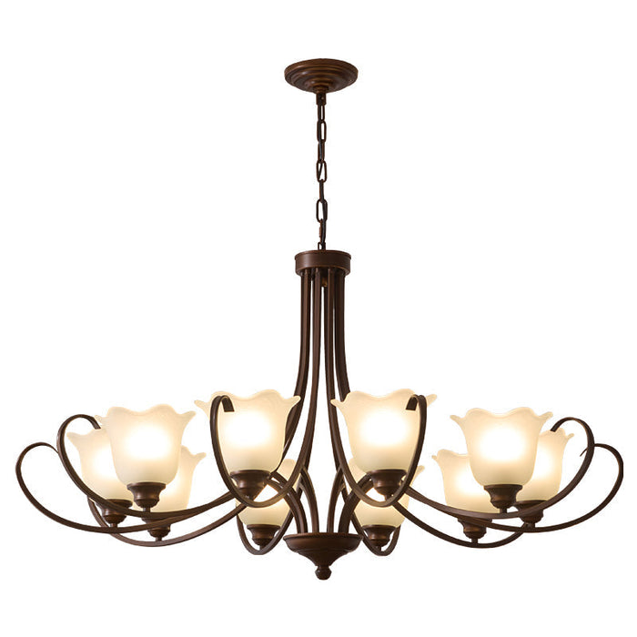 Mireille Floral Chandelier-DWHOME