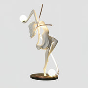 Misha Goddess Statue Floor Lamp-DWHOME