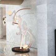 Misha Goddess Statue Floor Lamp-DWHOME