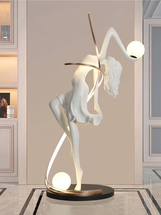 Misha Goddess Statue Floor Lamp.