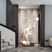 Misha Goddess Statue Floor Lamp-DWHOME