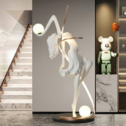 Misha Goddess Statue Floor Lamp-DWHOME