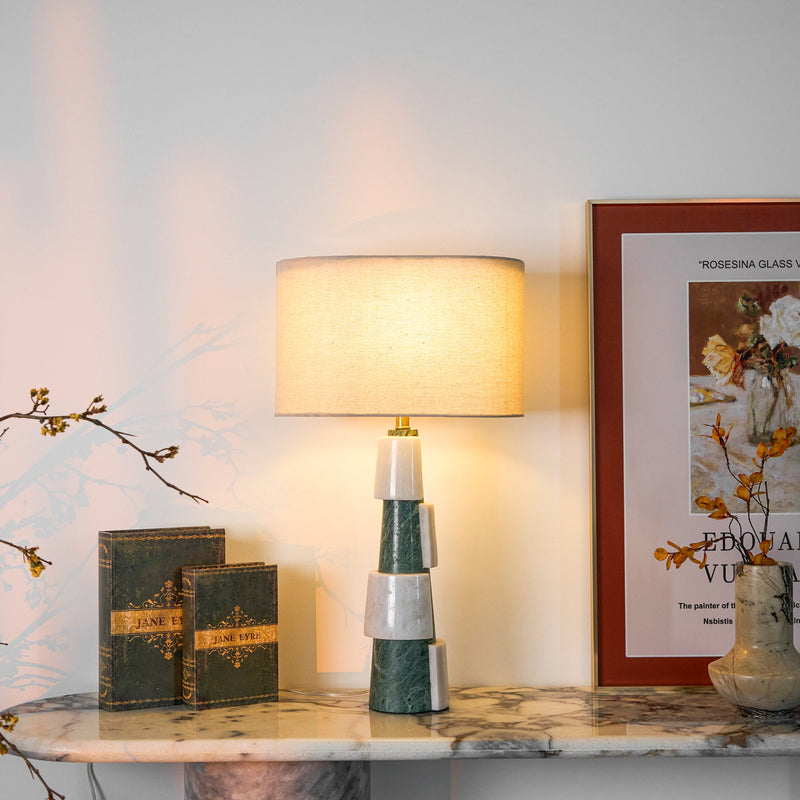 Duomo Marble Table Lamp-DWHOME
