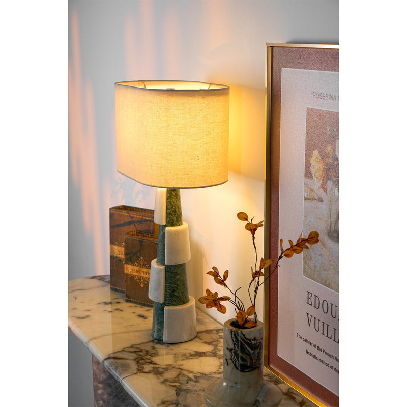 Duomo Marble Table Lamp-DWHOME