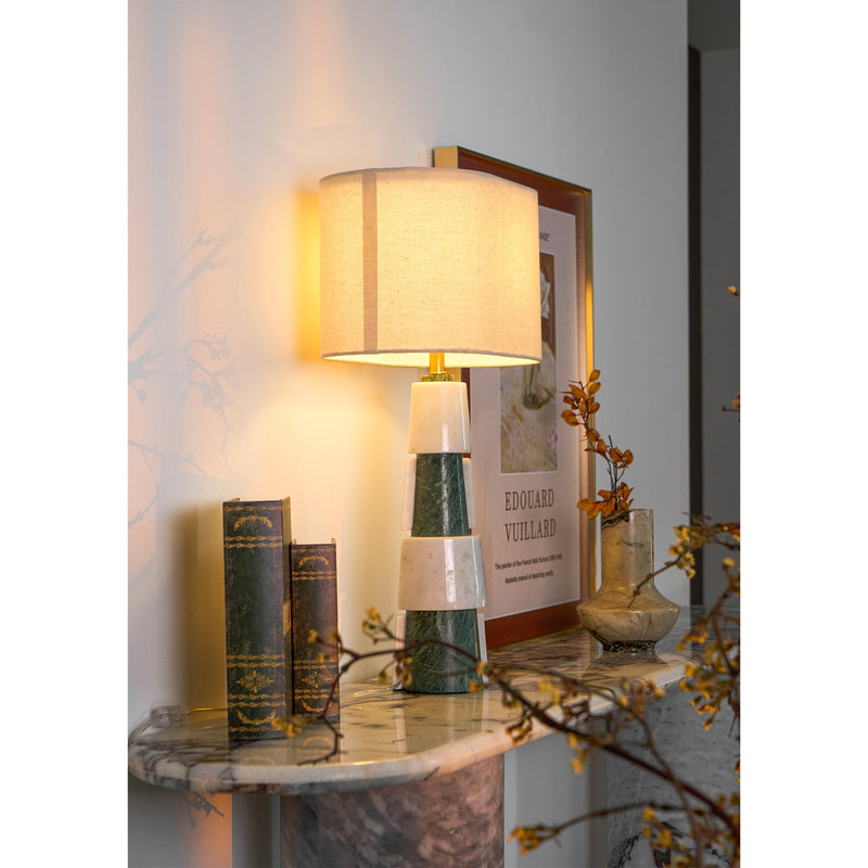 Duomo Marble Table Lamp-DWHOME