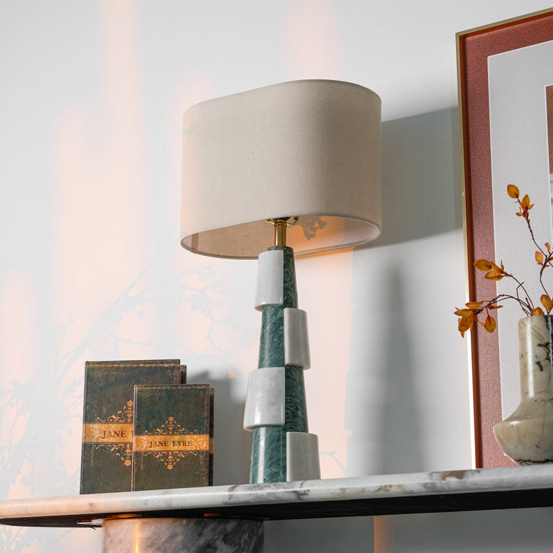 Duomo Marble Table Lamp-DWHOME