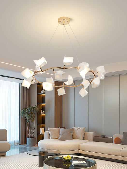 Mistral Flora Chandelier-DWHOME