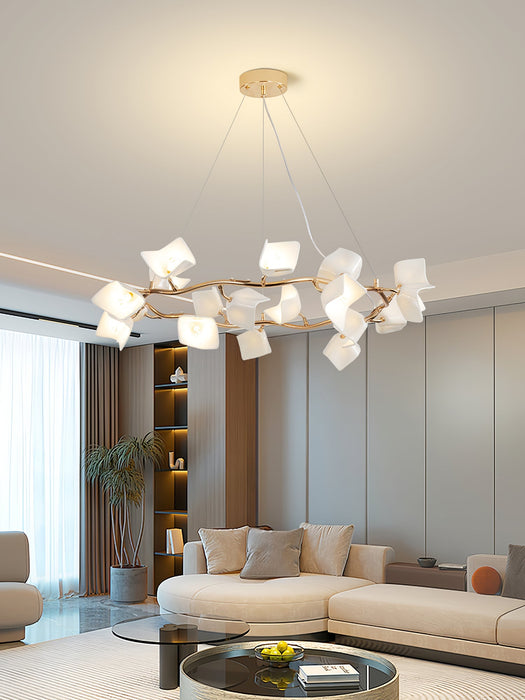 Mistral Flora Chandelier-DWHOME