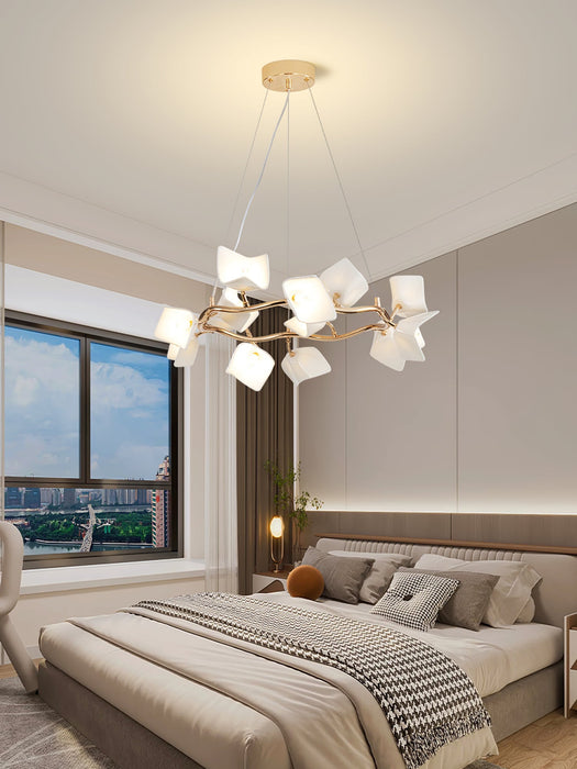 Mistral Flora Chandelier-DWHOME