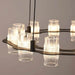 Misty 2-Layer Ring Modern Retro Chandelier.