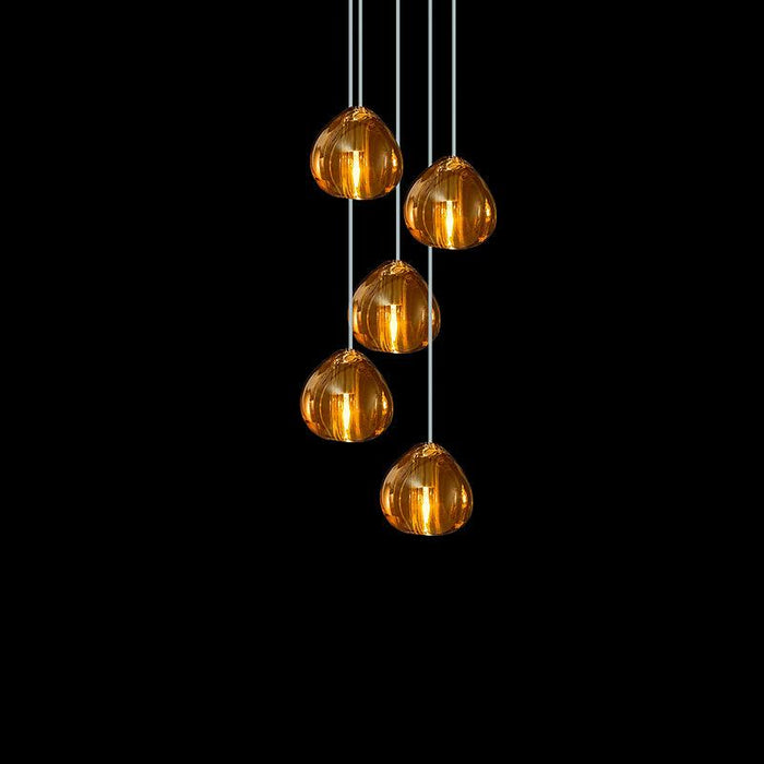 Cherry Crystal Pendant Lamp-DWHOME