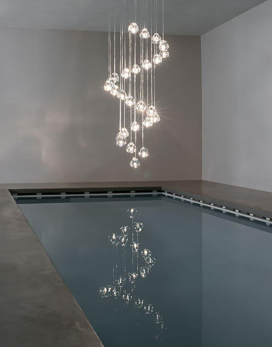 Cherry Crystal Pendant Lamp-DWHOME