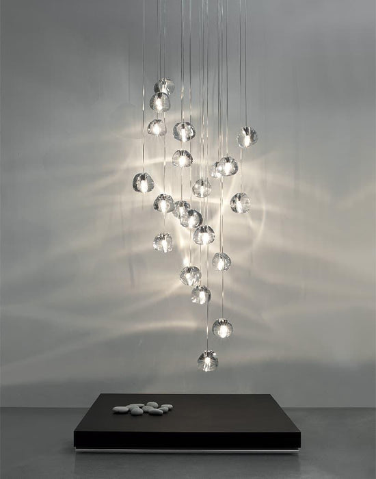 Cherry Crystal Pendant Lamp-DWHOME