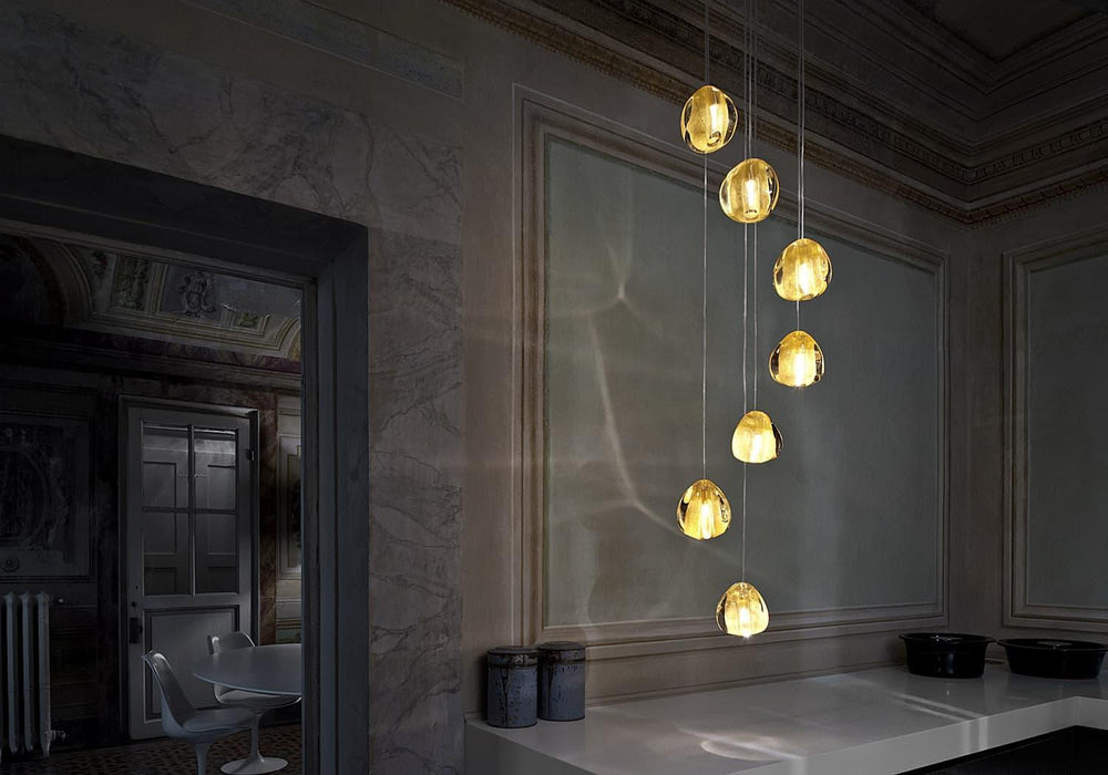 Cherry Crystal Pendant Lamp-DWHOME