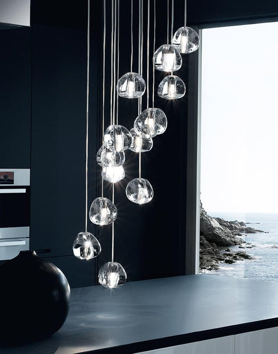 Cherry Crystal Pendant Lamp-DWHOME
